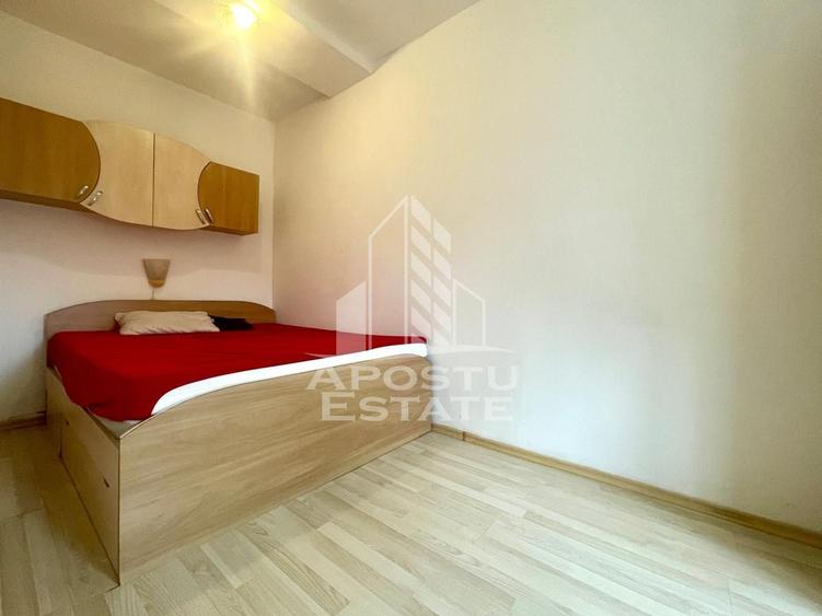 Apartament cu 2 camere semidecomandat, mobilat în Aurel Vlaicu