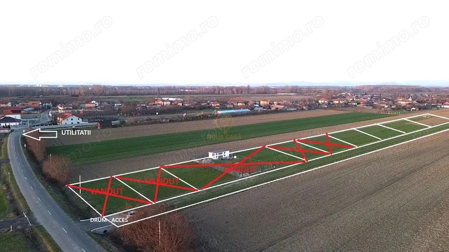 Teren de 585 mp, în Păulești