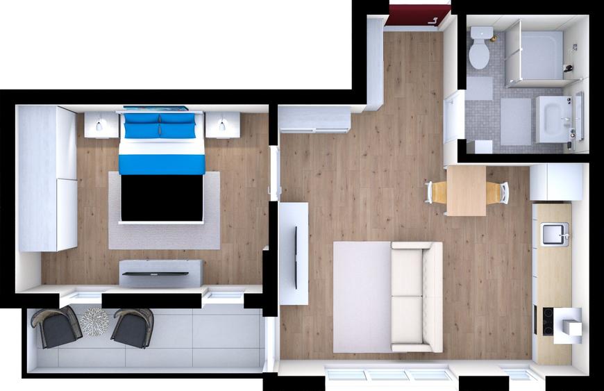 Apartament modern - complet finisat -  în IMA Residence - Erou Iancu Nicolae - 10