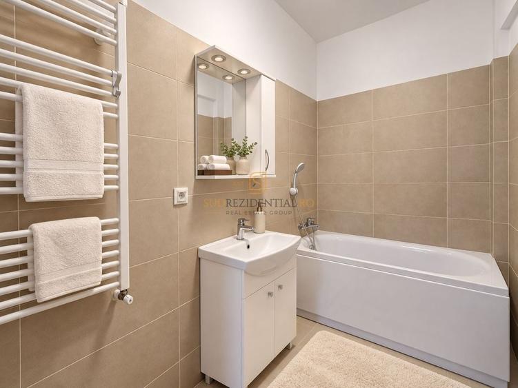 Apartament cu 2 camere decomandat, mobilat în Brâncoveanu