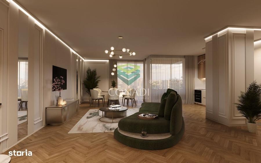 Apartament cu 4 camere în Domenii