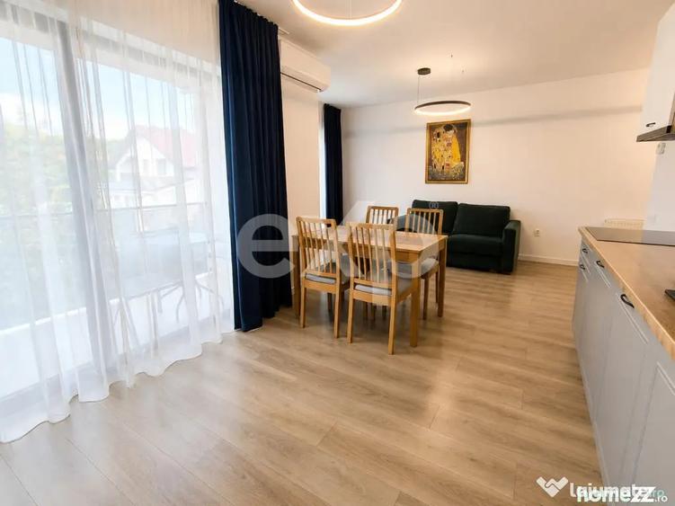 Apartament cu 2 camere semidecomandat în Borhanci