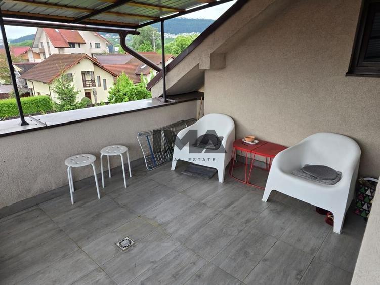 Apartament cu 2 camere semidecomandat, mobilat în Florești