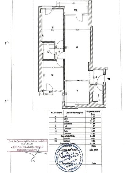 Apartament cu 3 camere decomandat, mobilat în Herăstrău