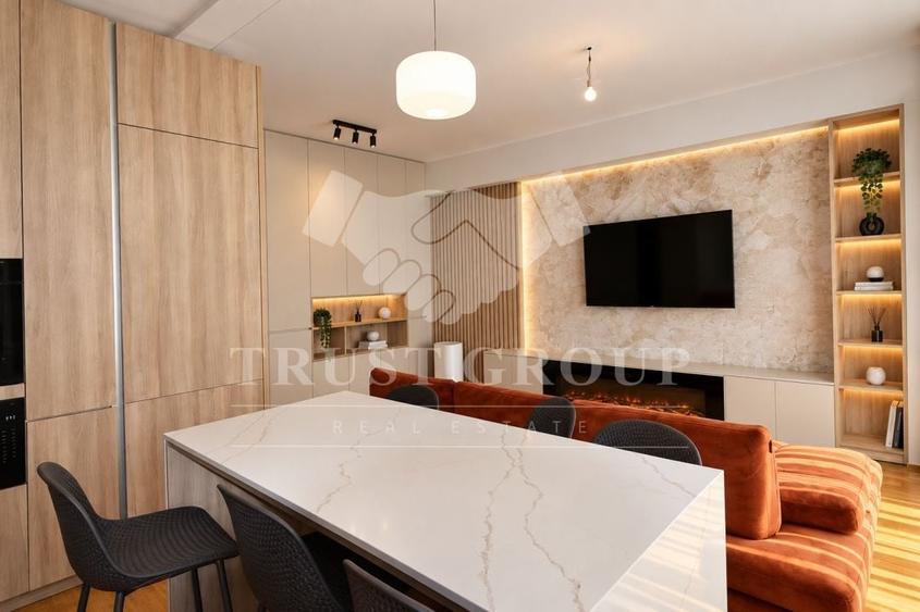 Apartament cu 3 camere decomandat, mobilat în Domenii