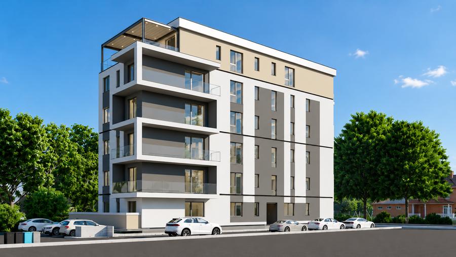 Penthouse 3 Camere | Zona Giroc-Eso | 93mp + Terasa 30mp | Bloc Nou Cu Lift - 6