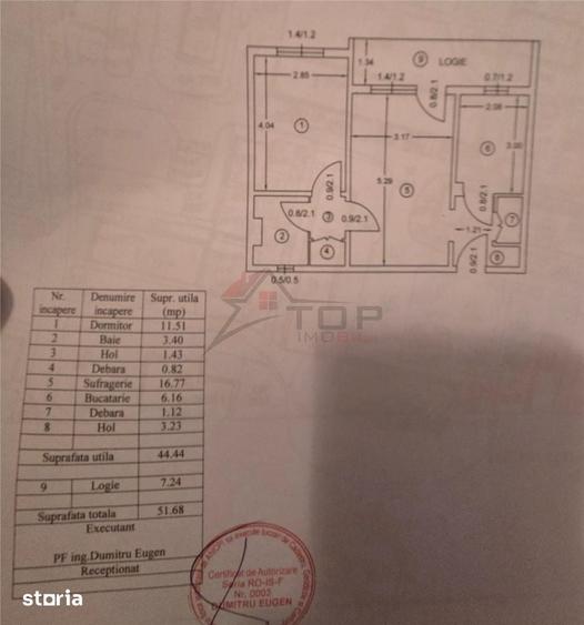 Apartament 2 Camere - Etaj 1 - Tatarasi - 1