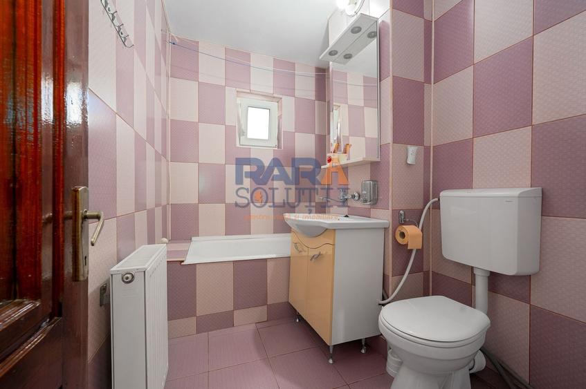 Apartament cu 3 camere semidecomandat, mobilat în Nord