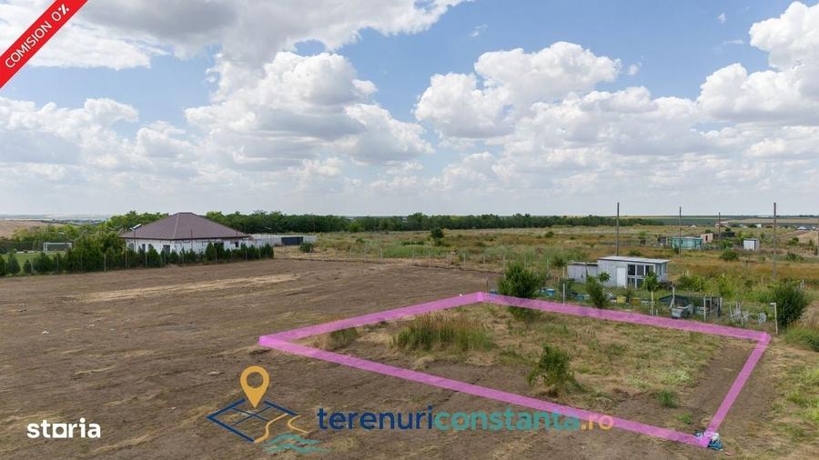 #Pret fix: Teren intravilan Valu lui Traian PUZ P+2 | 400m2: 19 X 21 - 1