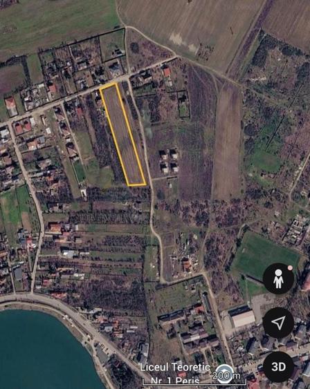 Teren agricol intravilan de 5906 mp, în Periș