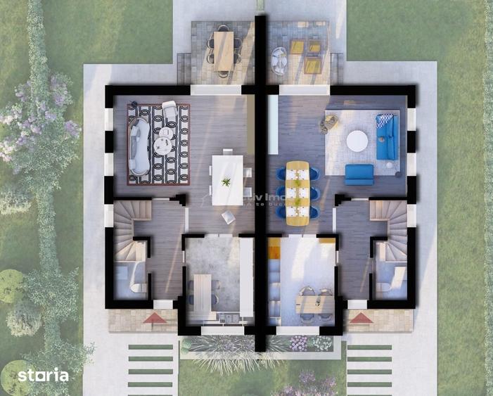 Casă cu 4 camere cu Teren 300 Mp în Cornetu