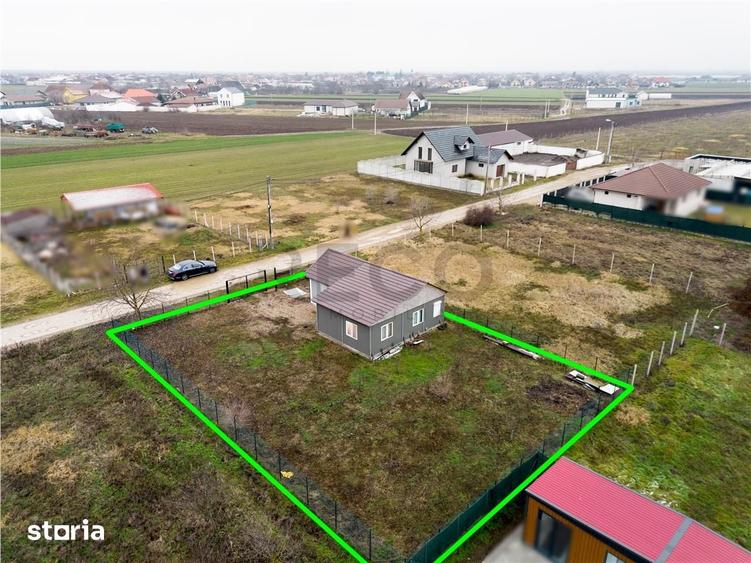 Casă cu 3 camere cu Teren 568 Mp în Nojorid