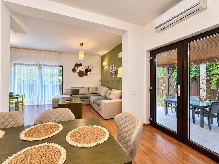 Duplex cu 5 camere cu Canalizare în Dămăroaia