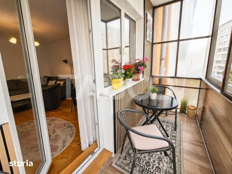 Apartament cu 2 camere decomandat în Trei Stejari