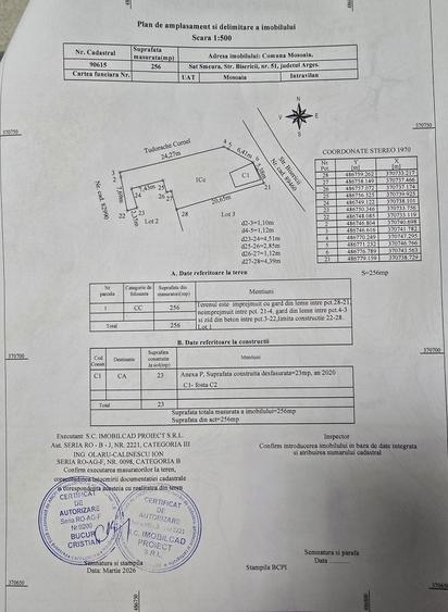 Casă cu 3 camere în Smeura