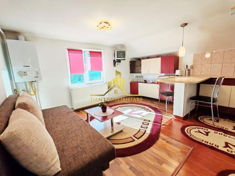 Apartament cu 2 camere semidecomandat, mobilat în Calea Turzii