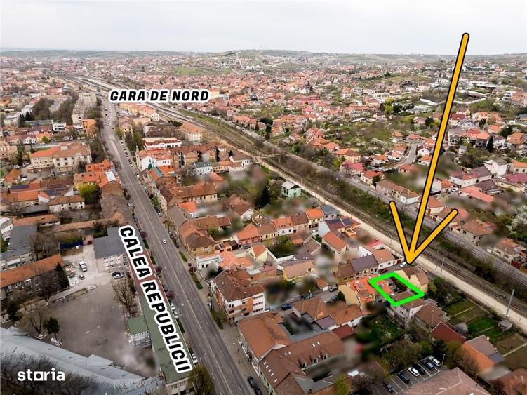 Casă cu 2 camere cu Teren 200 Mp în Central