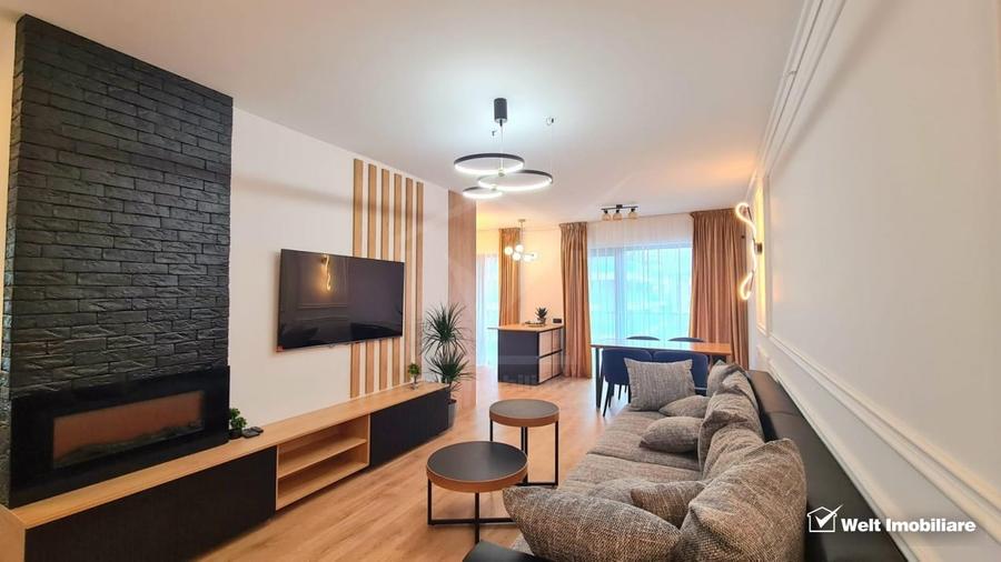 Apartament cu 3 camere semidecomandat, mobilat în Zorilor