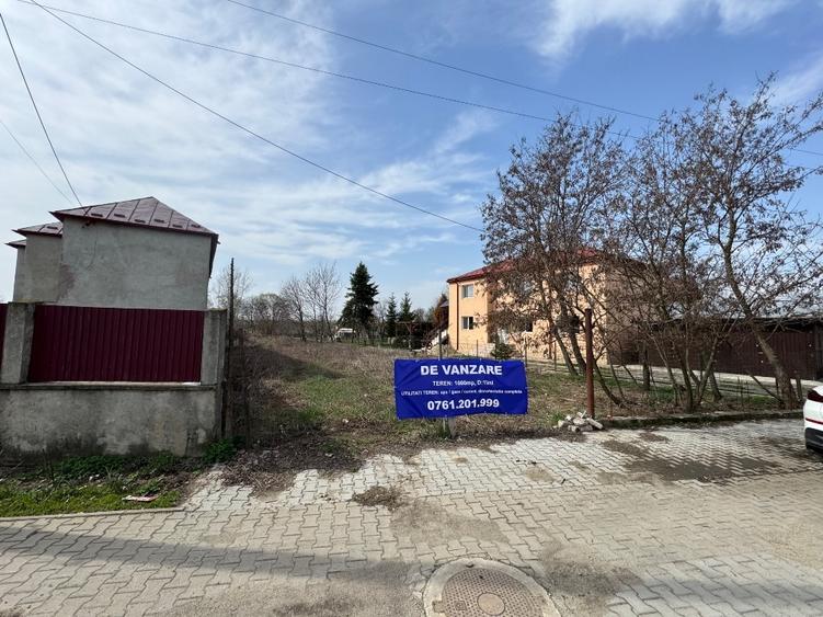 Teren Construcții intravilan de 1000 mp, în Dragomirești-Vale