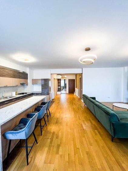 Apartament cu 4 camere decomandat, mobilat în Herăstrău