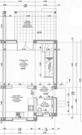 Duplex cu 3 camere cu Canalizare în Remetea Mare