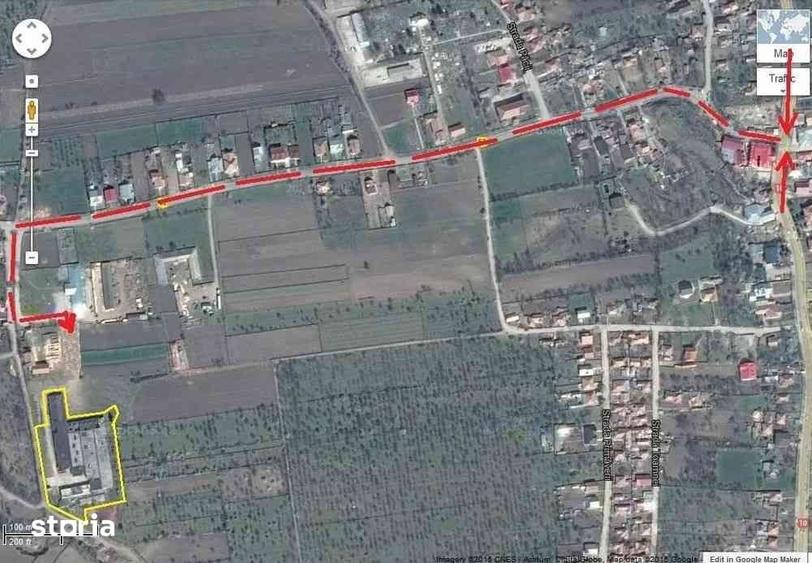 Teren de 8506 mp, în Central