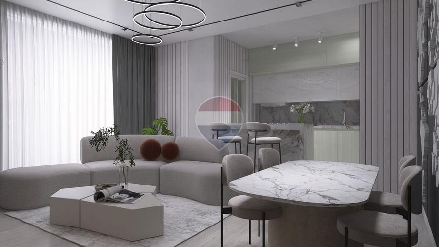 Apartament cu 2 camere decomandat în Vest