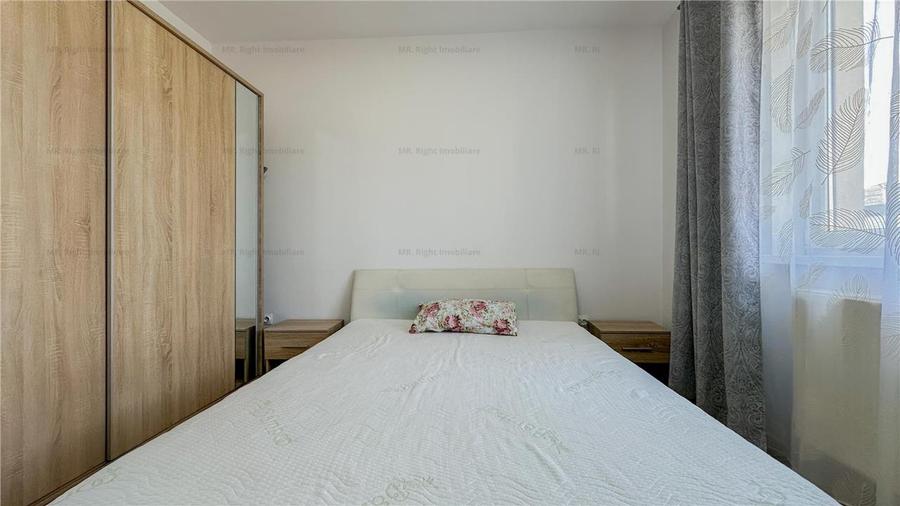 Apartament cu 2 camere decomandat, mobilat în Tractorul