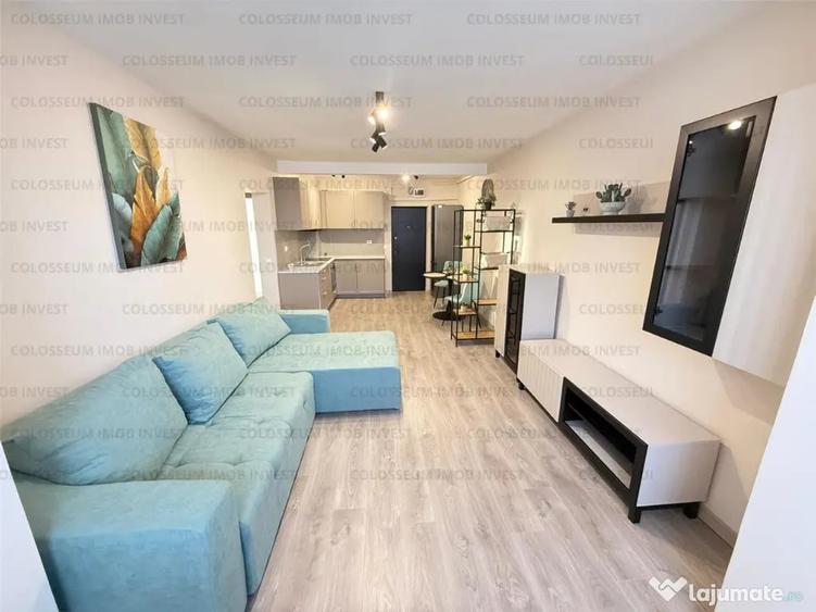 Zona Vhauta -ITC -2 camere + birou, mobilat utilat,beci,liber - 5