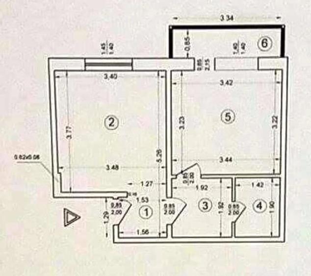 Studio 1 cam cu dormitor separat | Dristor IOR ParkLake | 35,46 mp | Renovare 2026 - 5