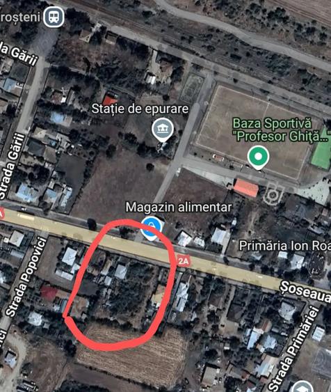 Teren de 3138 mp, în Ion Roată