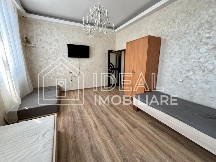 Apartament cu 2 camere semidecomandat, mobilat în Ultracentral