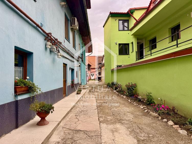 2 apartamente renovate, 100mp utili + gradina proprie (45mp) - Centru - 1