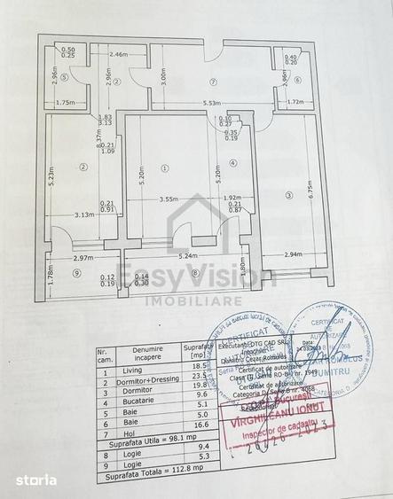 Apartament cu 3 camere decomandat în Timpuri Noi