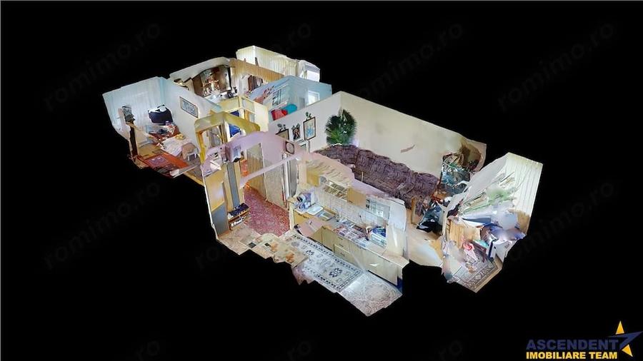 Apartament cu 3 camere decomandat în Triaj