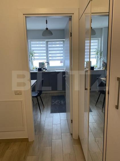 Apartament cu 2 camere decomandat, mobilat în Sânpetru