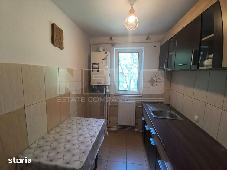 Apartament cu 2 camere semidecomandat, mobilat în George Enescu