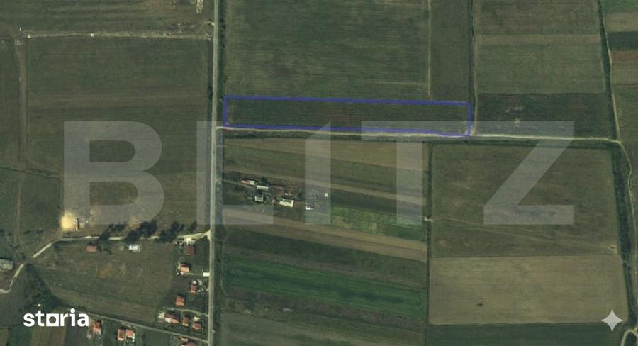 Teren 2160 mp, 50 m front, acces direct DN Lazuri - 1