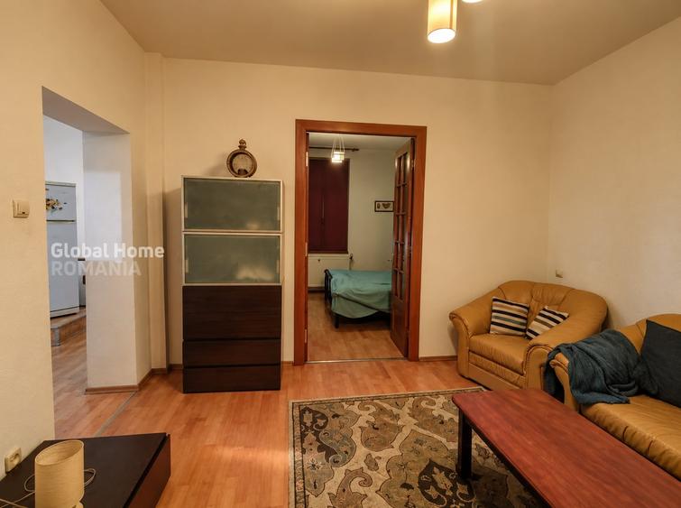 Apartament cu 2 camere semidecomandat, mobilat în 1 Mai