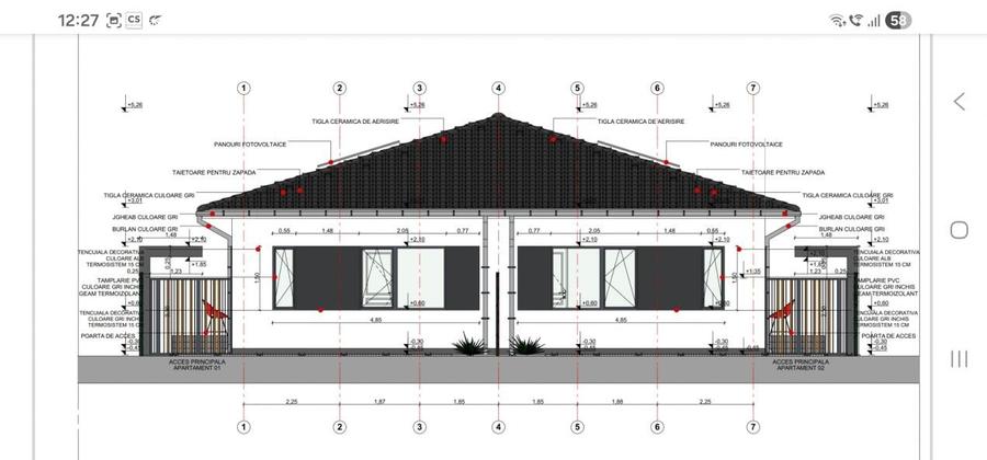 Duplex de vanzare cu 3 camere, zona Bucovat - 2