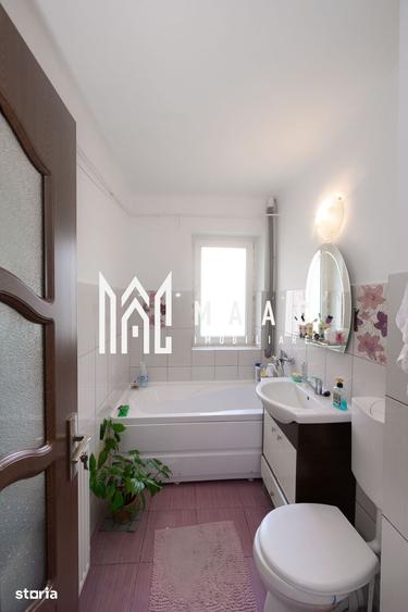 Apartament cu 3 camere semidecomandat în Central