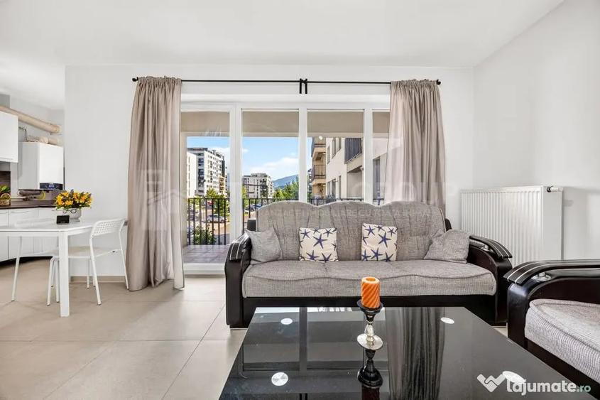 Apartament cu 2 camere semidecomandat în Central