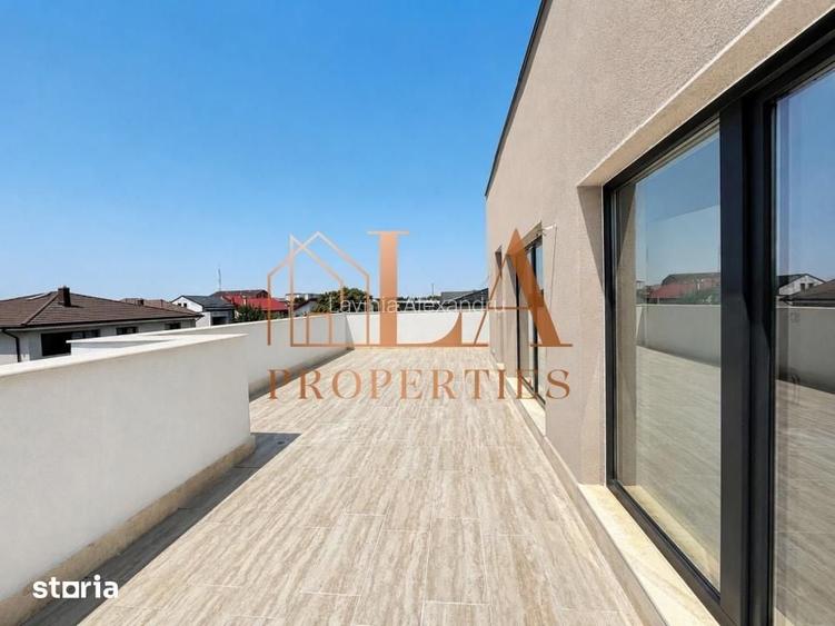 Casa individuala 4 camere | Terasa 42,2mp | Bragadiru-Parc Ghidiceni
