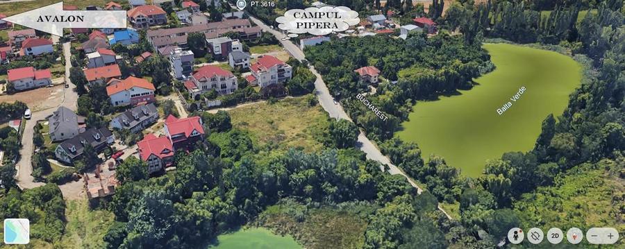 Teren Construcții intravilan de 1580 mp, în Pipera