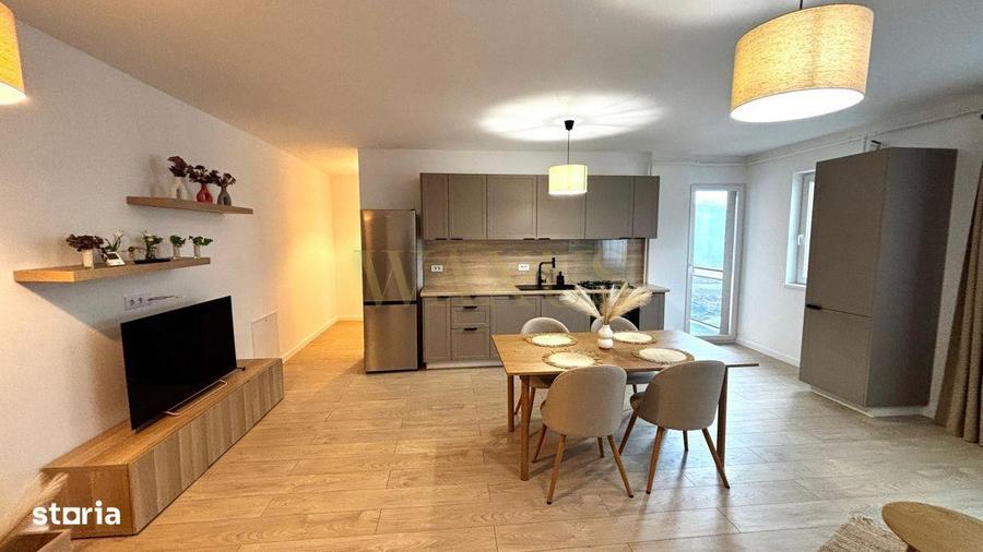 Apartament cu 2 camere semidecomandat, mobilat în Florești — fotografia 1
