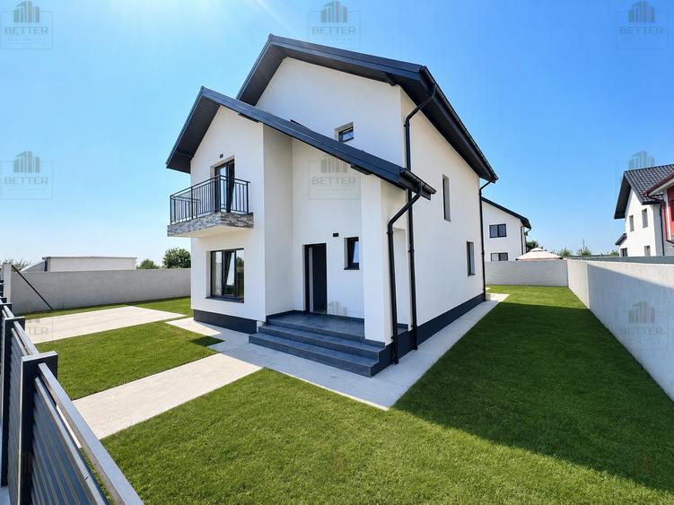 Casă individuală cu 4 camere cu Garaj în Popești-Leordeni