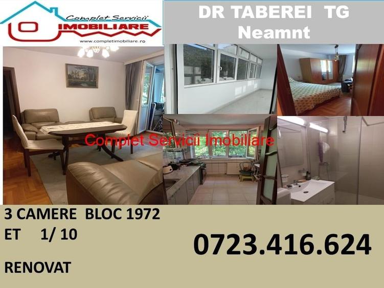 Apartament cu 3 camere în Drumul Taberei