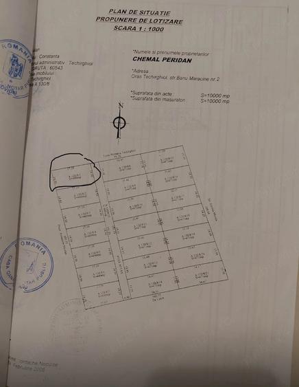 Vand teren intravilan Techirghiol, (loc casa), 450 metri patrati - 1