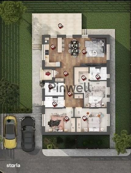 Casa premium in complex reziden?ial privat | 4 camere | Tunari - 20