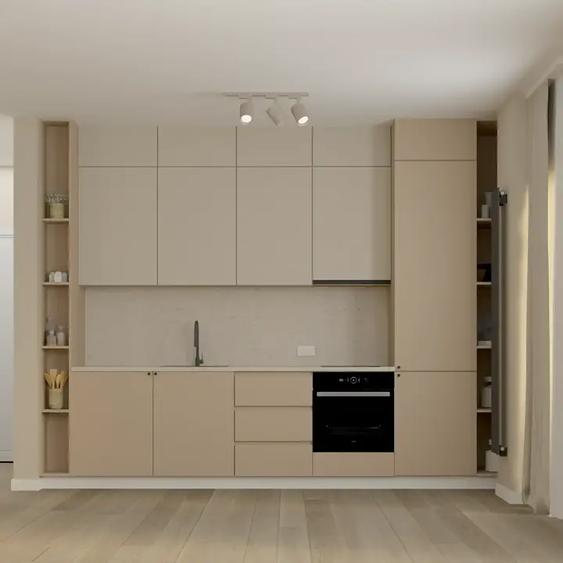 Apartament cu 2 camere semidecomandat, mobilat în Voluntari
